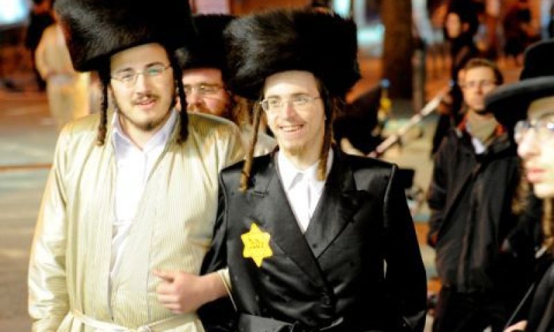 הפגנה במטרה להתריס [צילום: פלאש 90]