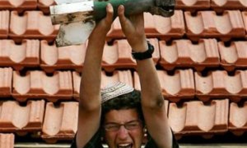 הישוב גדיד שהוחרב בהינתקות [צילום: AP]