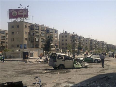 הרס במחנה הפליטים, 'ירמוכ' [צילום: AP]