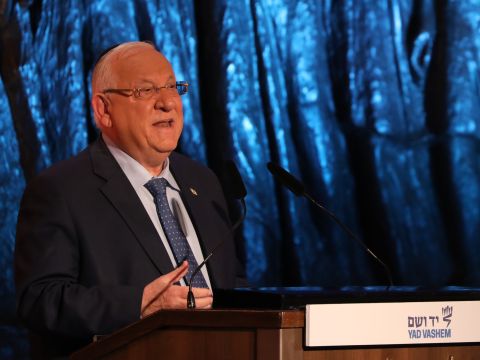 הנשיא ראובן ריבלין [צילום: יונתן זינדל/פלאש 90]