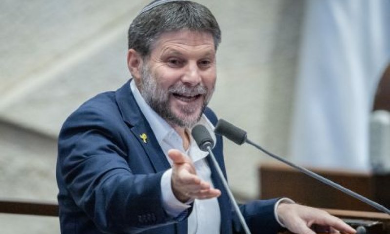 סמוטריץ'. "מתנהלים באחריות" [צילום: חיים גולדברג/פלאש 90]