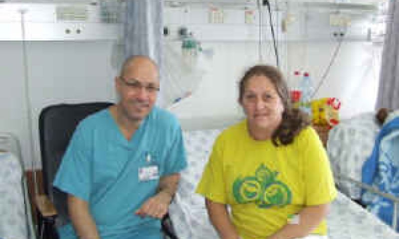 אורלי מלכה וד"ר אמסלם [צילום: יח"צ]
