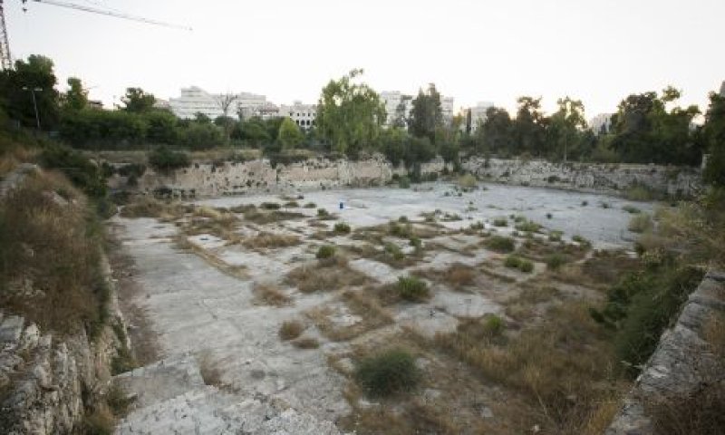 בריכת ממילא כיום [צילום: באדיבות חברת "עדן" &ndash; החברה לפיתוח מרכז ירושלים]