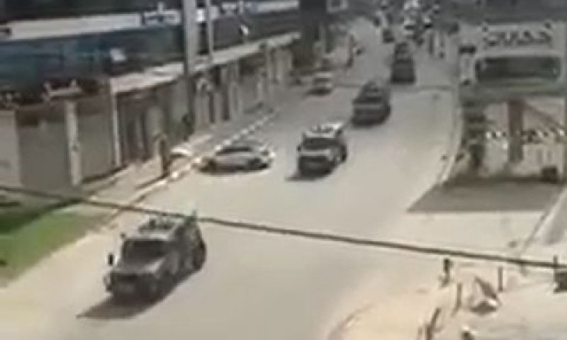 כוחות צה"ל נכנסים לג'נין [צילום: צילום: מסך]