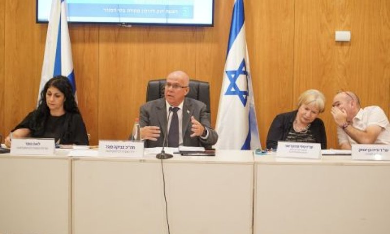 עידו בן-יצחק, מירי פרנקל שור, צביקה פוגל, לאה גופר [צילום: נועם מושקוביץ/דוברות הכנסת]