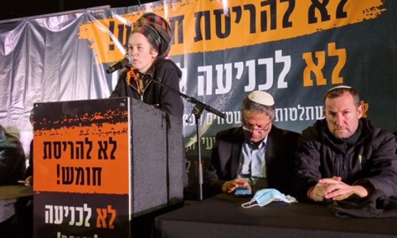 אתיה דימנטמן. הצוואה - הכשרת הישיבה בחומש [צילום: מועצה אזורית שומרון]