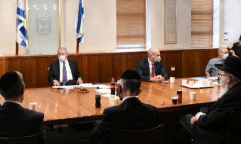 הפגישה עם יהדות התורה [צילום: עמוס בן-גרשום/לע"מ]