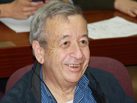 ריבלין. פרופסור אורח בקרדוזו [צילום: איציק וולף]