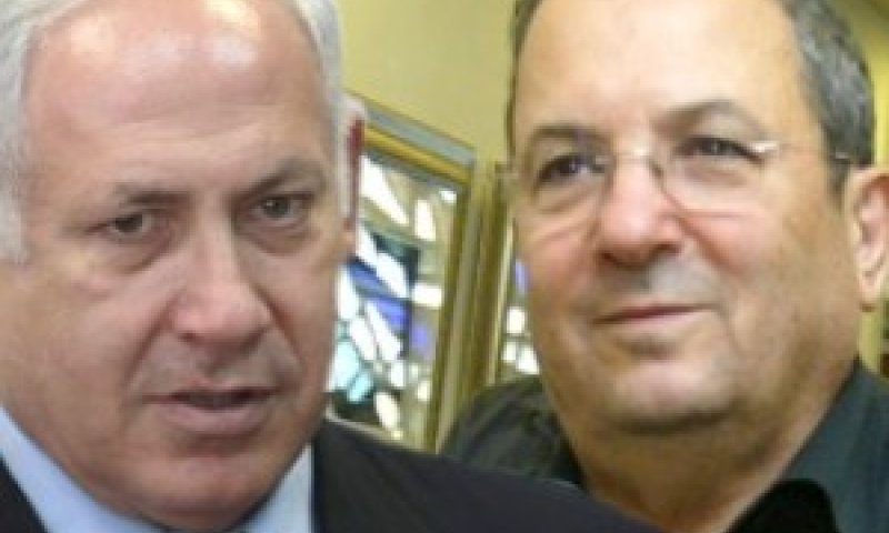 ברק, נתניהו. מאחדים כוחות [צילום: פלאש 90]