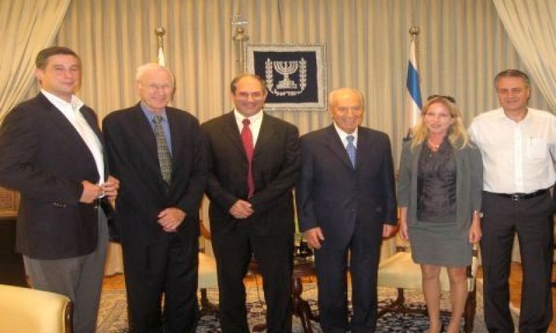 ראשי הפורום עם נשיא המדינה [צילום: יח"צ]