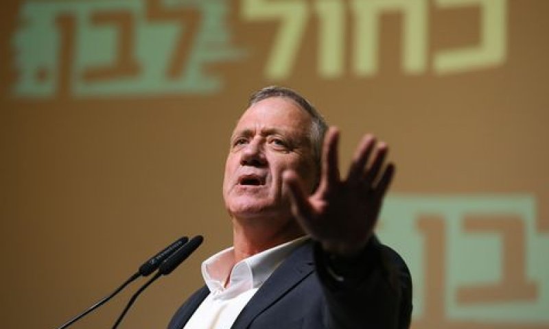 גנץ. מדיניות עמומה [צילום: הדס פרוש/פלאש 90]