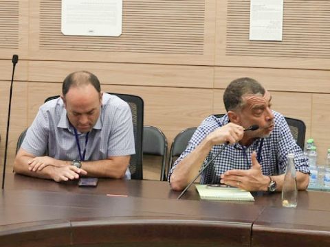 עופר לוי ועמיחי לוי [דני שם-טוב/דוברות הכנסת]