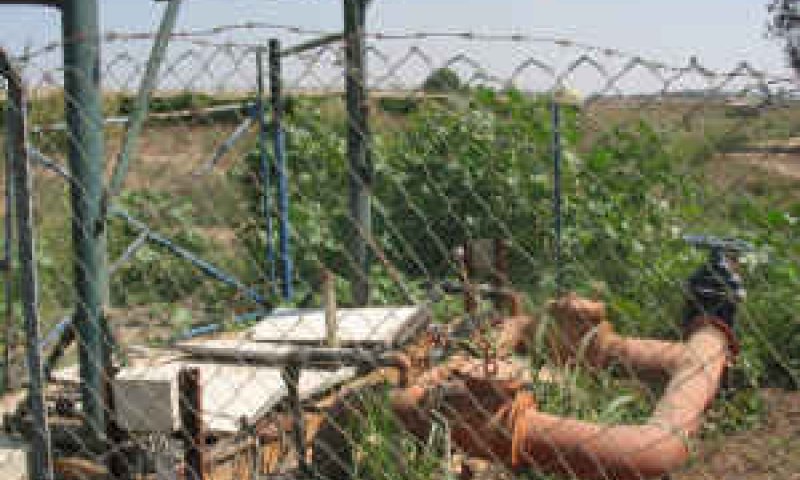 מערכת הסניקה הפעילה כיום באזור באר טוביה וקרית מלאכי כתוצאה מאי הפעלת המט"ש [צילום: "צלול"]
