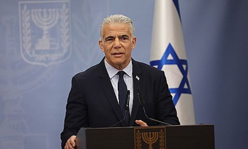 לפיד. "לא השארתם ברירה" [צילום: יונתן זינדל/פלאש 90]