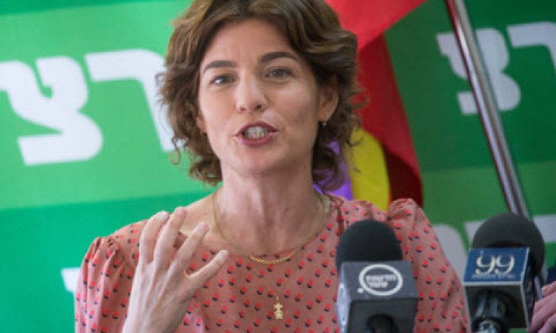 זנדברג. שמאל לצד המרכז [צילום: מרים אלסטר/פלאש 90]