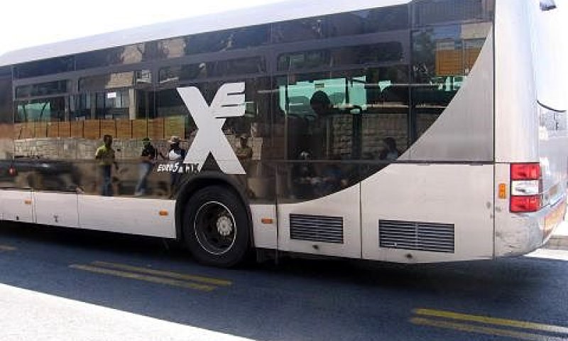 אוטובוס בירושלים. הסיכוי שיאחר גבוה יותר