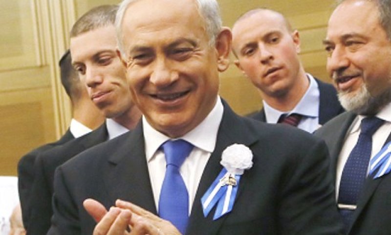 יכול להיות מרוצה. נתניהו [צילום: פלאש 90]