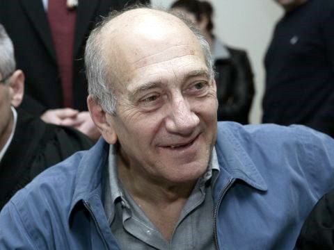 אולמרט. ראש ארגון פשע [צילום: פלאש 90]