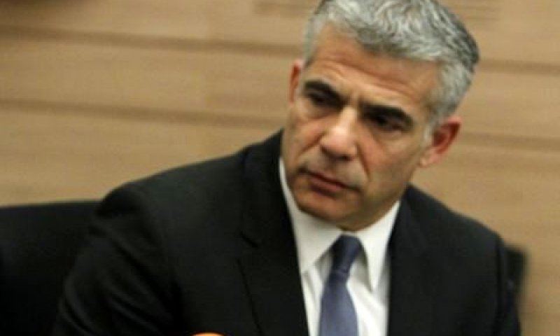 לפיד. המס לא יעלה [צילום: פלאש 90]