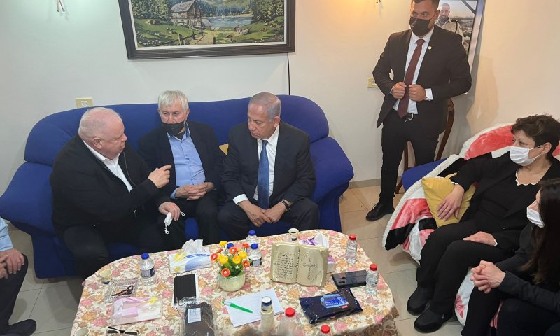 נתניהו בנוף הגליל אצל משפחת חורי