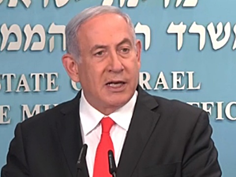 נתניהו. הטענות לא הוכחו [צילום: מן הטלוויזיה]