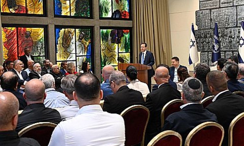 כינוס חירום מיוחד בבית הנשיא [צילום: קרדיט צילום: חיים צח/ לע״מ]
