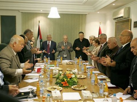 פתיחת דיוני הוועד המרכזי [AP]