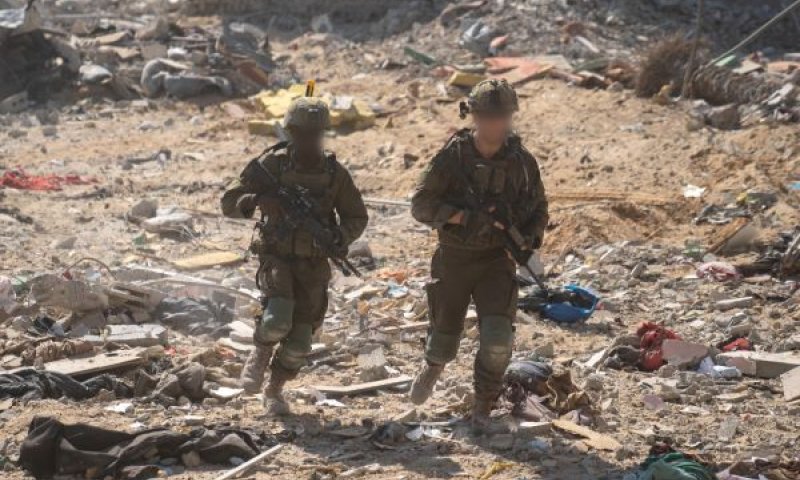 לוחמים ברצועה. עשרות מחוסלים מדי יום [צילום: דובר צה"ל]