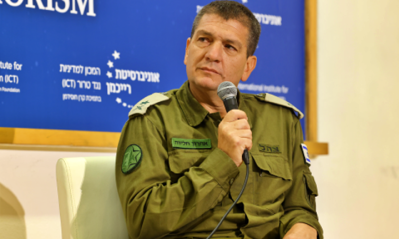אלוף חליוה. "עם עיניים פקוחות מול אירן" [צילום: גלעד קוולרצ'יק]