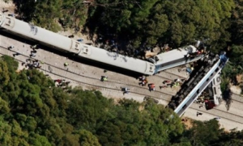 תאונת הרכבת בבית יהושע [צילום: AP]