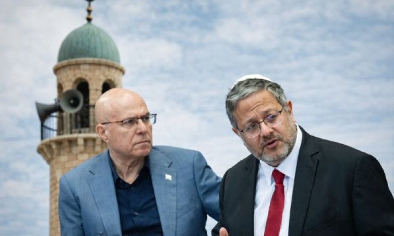 בן-גביר ופוגל. לא עוד הגבלת שעות [צילום: חיים גולדברג/פלאש 90] (רפרודוקציה)