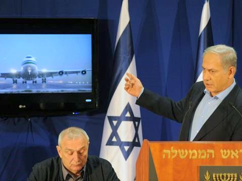 ראש הממשלה והשר לביטחון פנים בעת משבר הדליקה בכרמל