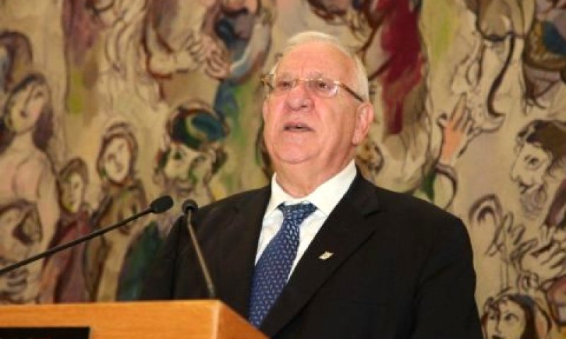 ריבלין. נאום נרגש [צילום: דוברות הכנסת]