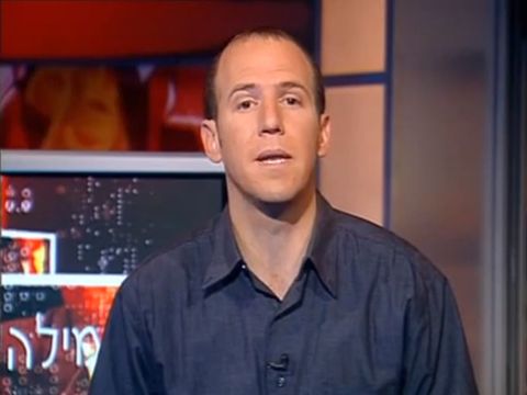 טוקר. נחקר ושיבש [צילום: מן הטלוויזיה]