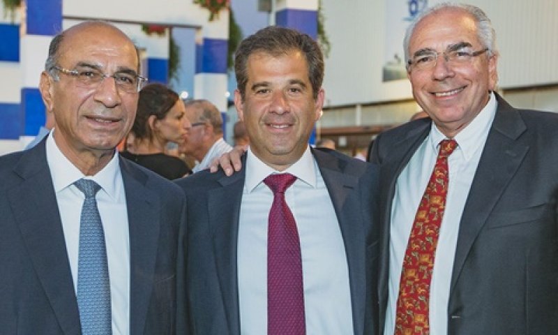 בעלי השליטה במספנות ישראל - שלומי פוגל, אסי שמלצר וסמי קצב [צילום: דניאל צרסקי]