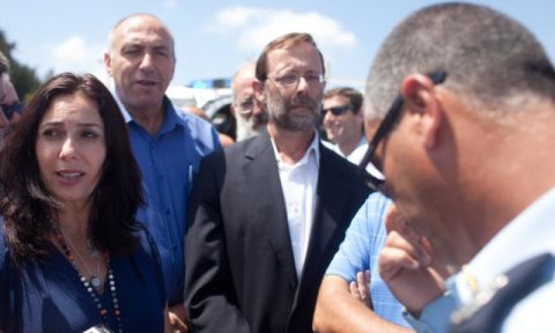 חברי הכנסת פייגלין, יוגב ורגב [צילום: פלאש 90]