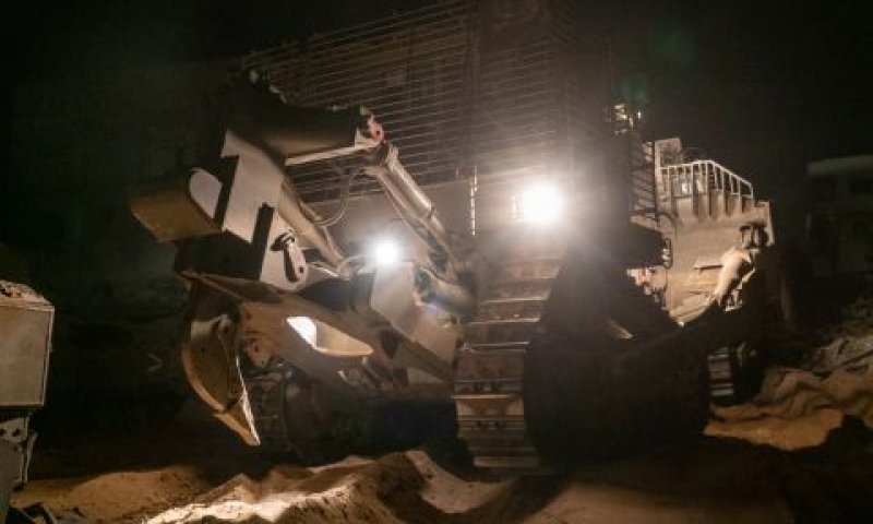 פעילות צה"ל ברצועה [צילום ארכיון: דובר צה''ל]