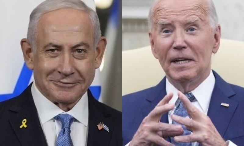 ביידן, נתניהו. חילוקי דעות [צילום: סוזן וולש וג'וליה ניקינסון, AP]