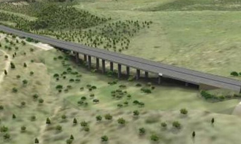 שדרוג כביש 85 בין צומת קדרים לעמיעד [הדמיה: החברה הלאומית לדרכים]