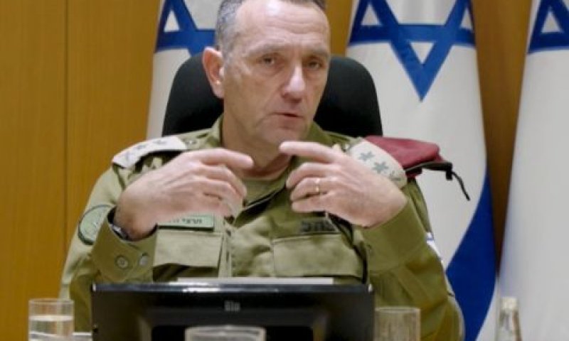 הלוי. מסמן את דרכו החוצה [צילום: דובר צה''ל]