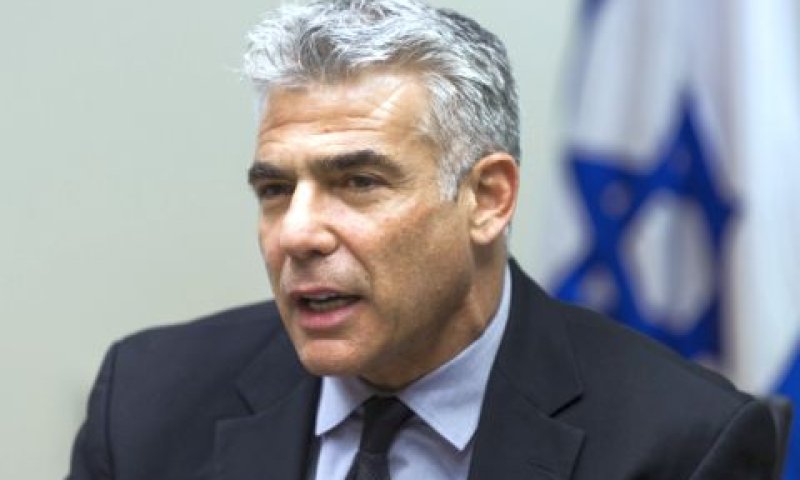 לפיד. לא מדבר על "צ'ק פתוח" [צילום: פלאש 90]