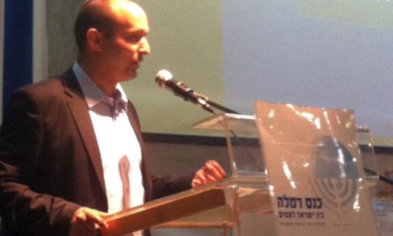 בנט. אחריות לחרדים עצמם [צילום: כנס רמלה]
