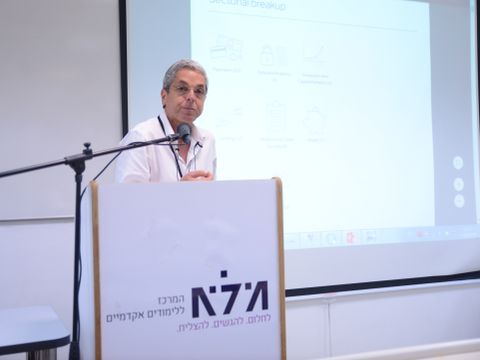 רון גזית - בעל סטארט אפ לדירוג אשראי [צילום: דוברות מל"א]