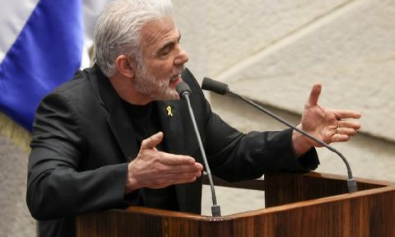 לפיד. הצעה מסוכנת לכולנו [צילום: דני שם-טוב/דוברות הכנסת]