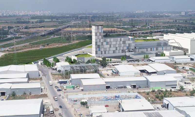 הדמיית תחנת הכוח המתוכננת באזור צומת קסם [צילום: הדמיה: קסם אנרגיה]