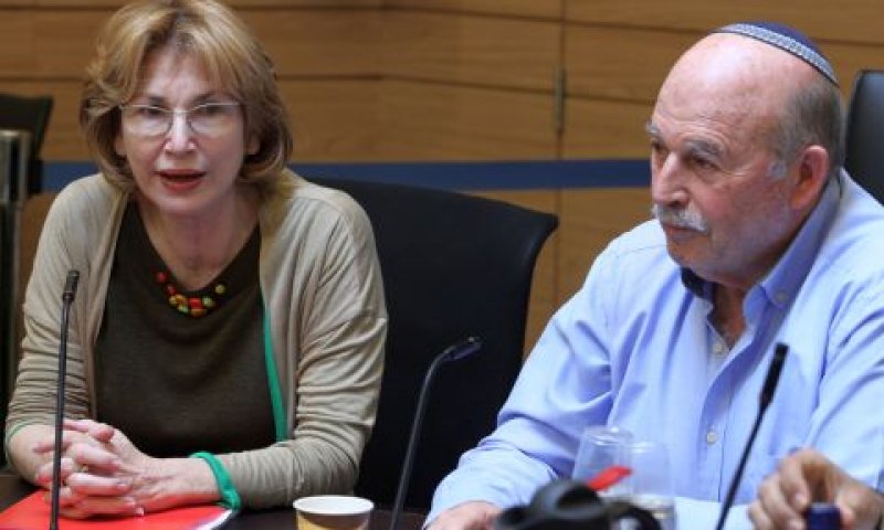 למה להעליב? סלומינסקי וגרמן. [צילום: יצחק הררי/פלאש 90]