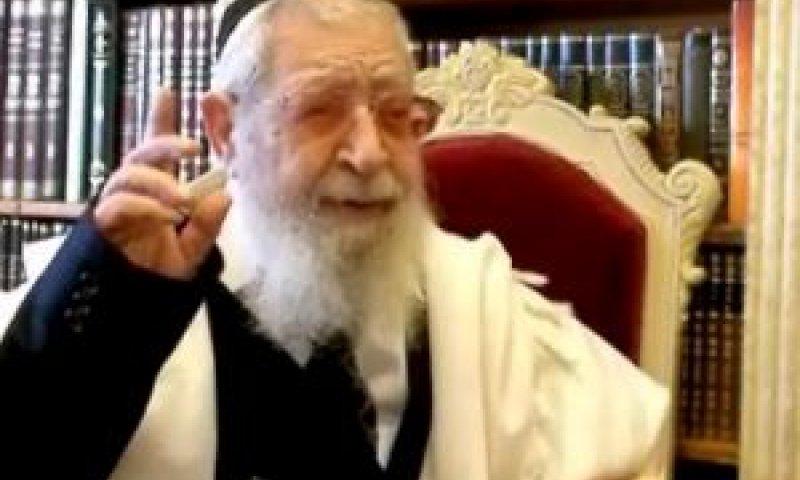 הרב עובדיה. גדול עוונו מנשוא