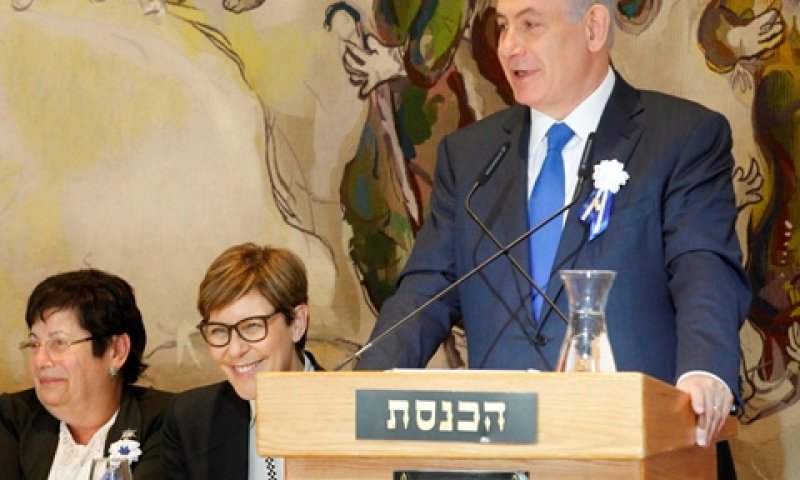 נתניהו. דלת פתוחה [צילום: דוברות הכנסת]