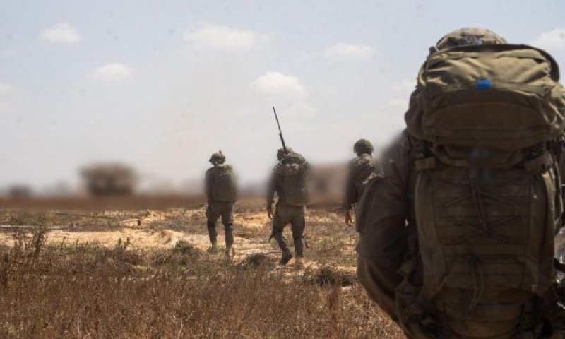 כוחותינו ברצועה [צילום: דובר צה''ל]