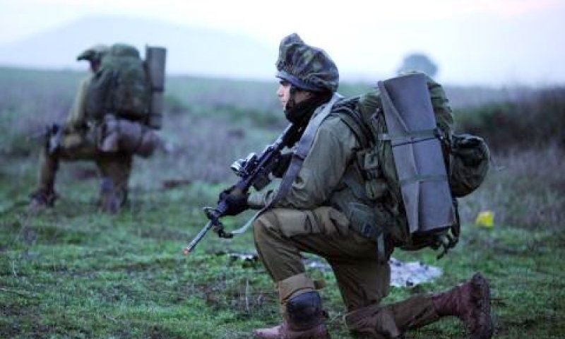 התנהגות אלימה כלפי החיילים [צילום: דו"צ]